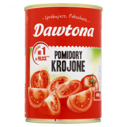 DAWTONA POMIDORY KROJONE 400G