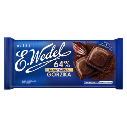 WEDEL CZEKOLADA GORZKA 64% 90G