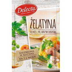 DELECTA ŻELATYNA 20G